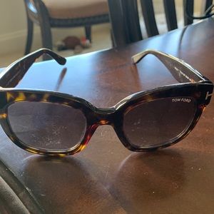 Tom Ford sunglasses lenses have scratches